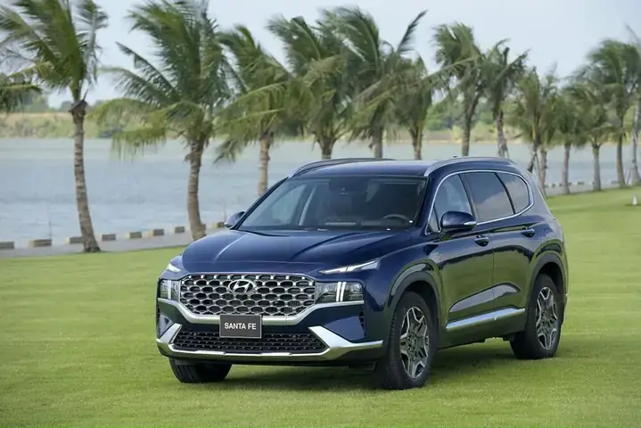 Cách Tính Chiều Rộng Xe Ô Tô Hyundai Santa Fe Chi Tiết