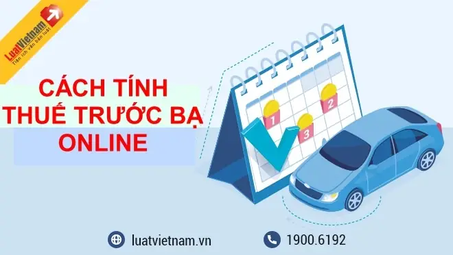 Cách Tính Lệ Phí Trước Bạ Ô Tô, Xe Máy