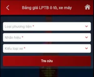 Tra Cứu Giá Tính Lệ Phí Trước Bạ Ô Tô, Xe Máy Online