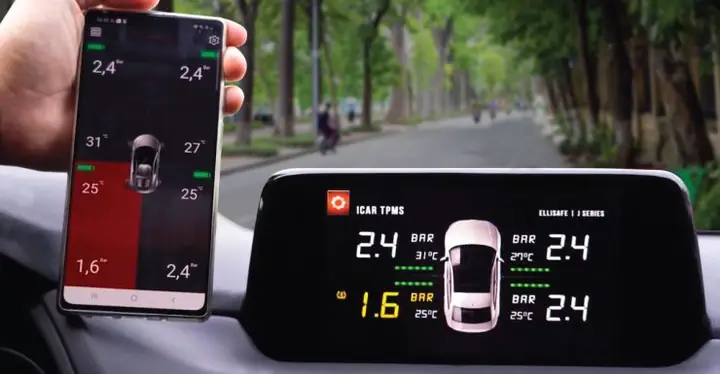16 Cảm Biến Áp Suất Lốp Icar Ellisafe J3