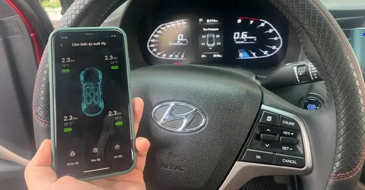 Cảm Biến Áp Suất Lốp Icar Ellisafe Ip24l Dành Cho Mọi Dòng Xe