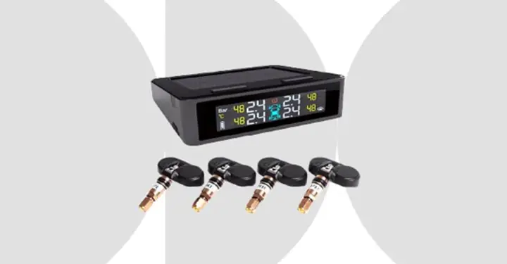 17 Cảm Biến Áp Suất Lốp Năng Lượng Mặt Trời Icar Ellisafe Tn402 Có Màn Hình