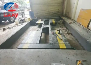 Quy Trình Lắp Đặt Cầu Nâng Rửa Xe Ô Tô 1 Trụ Ấn Độ Âm Nền Chữ I