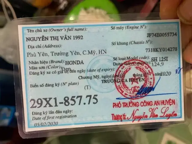 Làm Giả Cavet Xe Liệu Có Phát Hiện?