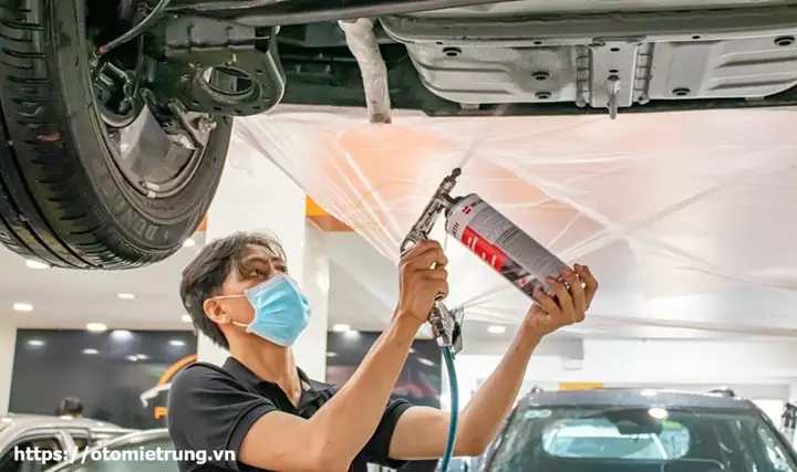 Dịch Vụ Sơn Phủ Gầm Chăm Sóc Xe Ô Tô Đà Nẵng
