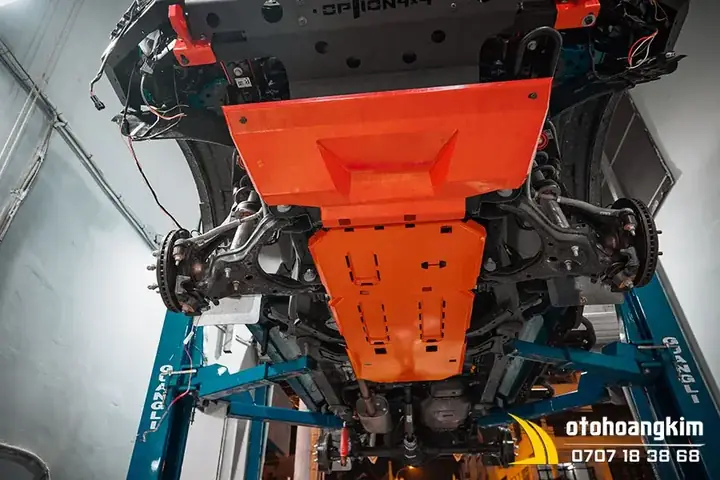 Hình Ảnh Chắn Bùn Ô Tô Gắn Thực Tế Trên Xe