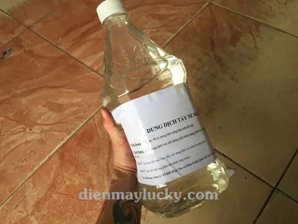 10. Dung Dịch Tẩy Xi Măng Ht – 3m