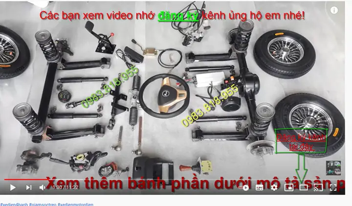 Hướng Dẫn Chế Xe Ô Tô Điện: Từ A-z Cho Người Mới Bắt Đầu