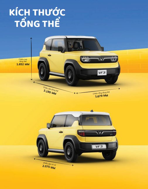 Chiều Dài Xe VinFast VF 3: Tổng Quan và Tầm Quan Trọng
