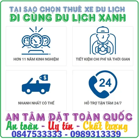 Tại Sao Nên Đặt Thuê Xe Du Lịch Lào Cai Của Du Lịch Xanh?