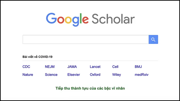 Google Scholar Là Gì?