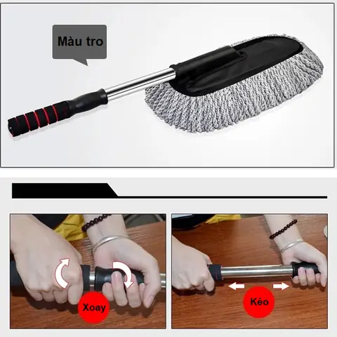 Chổi Lau Xe Ô Tô Sợi Dầu