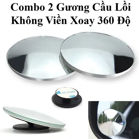 Gương Cầu Lồi Xóa Điểm Mù Cho Xe Tải, Xe Bus, Xe Container 3r-030 7.5cm