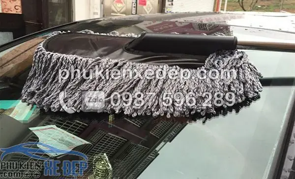 Chổi Lau Xe Ô Tôvới Các Sợi Lau Mềm Mại, Không Gây Xước Xe