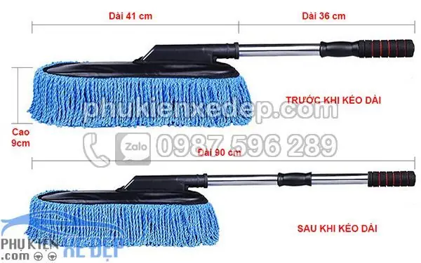 Thông Tin Sản Phẩm Chổi Lau Xe Ô Tô Nano Siêu Mịn