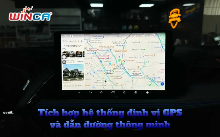 Tích Hợp Hệ Thống Định Vị Gps Và Dẫn Đường Thông Minh