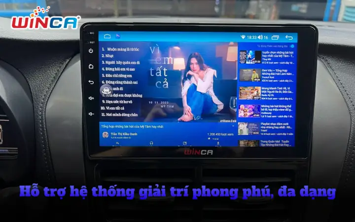 Hỗ Trợ Hệ Thống Giải Trí Phong Phú, Đa Dạng