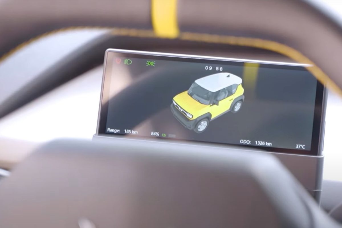 Thông số kỹ thuật quan trọng của màn hình VinFast VF3: Độ phân giải, kích thước, công nghệ