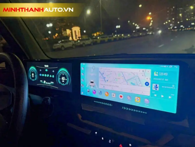 Các tính năng và ứng dụng tích hợp trên màn hình VinFast VF3: Giải trí, điều khiển, kết nối