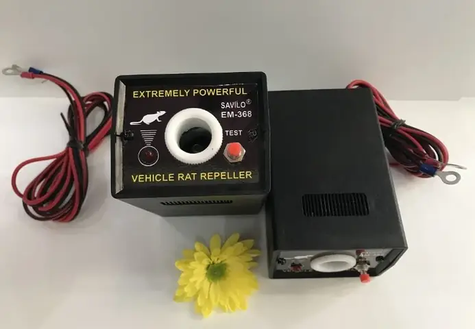 Dùng Thiết Bị (máy) Đuổi Chuột Trên Xe Ô Tô