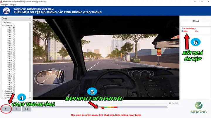 Mô Phỏng 120 Tình Huống Giao Thông
