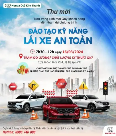 Chương Trình Lái Xe An Toàn Của Honda Ô Tô