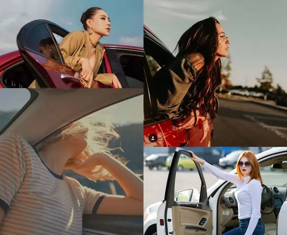 Tạo Kiểu Với Khung Cửa Ô Tô