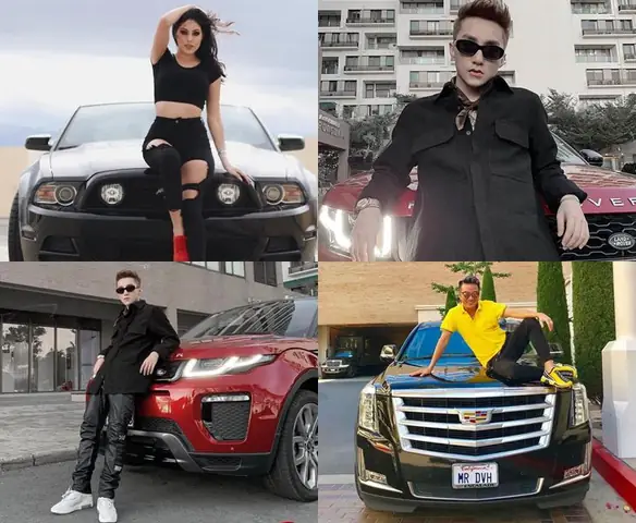 Tạo Dáng Trước Ô Tô