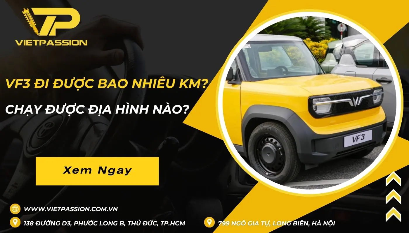 Động Cơ, Hiệu Suất & Phạm Vi Hoạt Động của VinFast VF 3: Đáp Ứng Nhu Cầu Di Chuyển