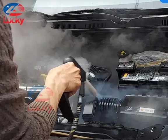 Công Nghệ Rửa Xe Ô Tô Bằng Hơi Nước Nóng