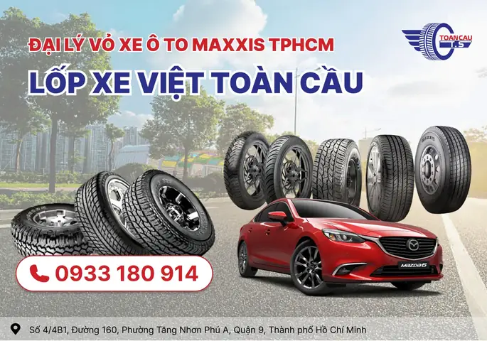 Đại Lý Vỏ Xe Ô Tô Maxxis Tphcm