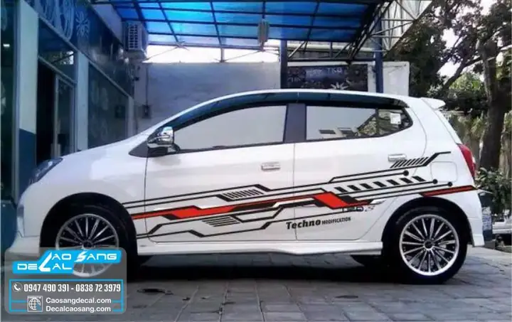 Tham Khảo Các Mẫu Đề Can Xe Kia Morning Đẹp Ấn Tượng