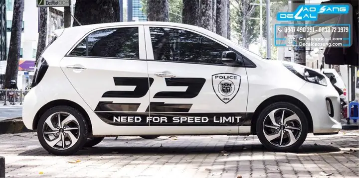 Tham Khảo Các Mẫu Đề Can Xe Kia Morning Đẹp Ấn Tượng