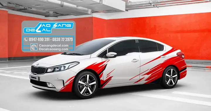 Dán Đề Cần Xe Ô Tô Kia Morning
