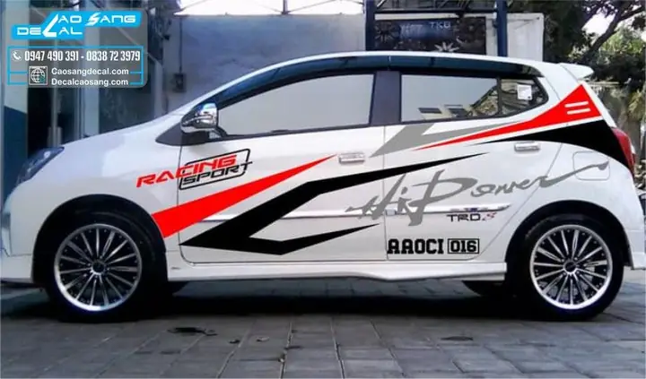 Tham Khảo Các Mẫu Đề Can Xe Kia Morning Đẹp Ấn Tượng