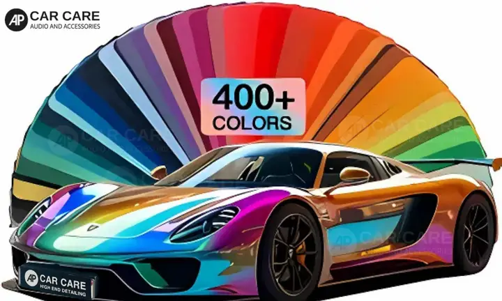 Bảng Màu Và Các Loại Wrap Nổi Bật Tại Ap Car Care
