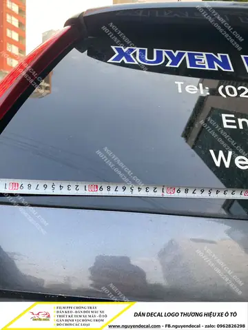 Dán Decal Logo Công Ty Thæ°æ¡ng Táº¡i Nguyá» N Decal