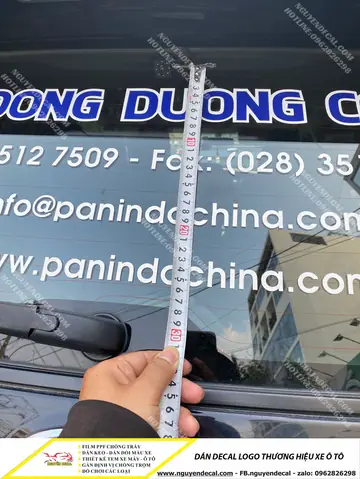 Dán Decal Logo Công Ty Thæ°æ¡ng Táº¡i Nguyá» N Decal