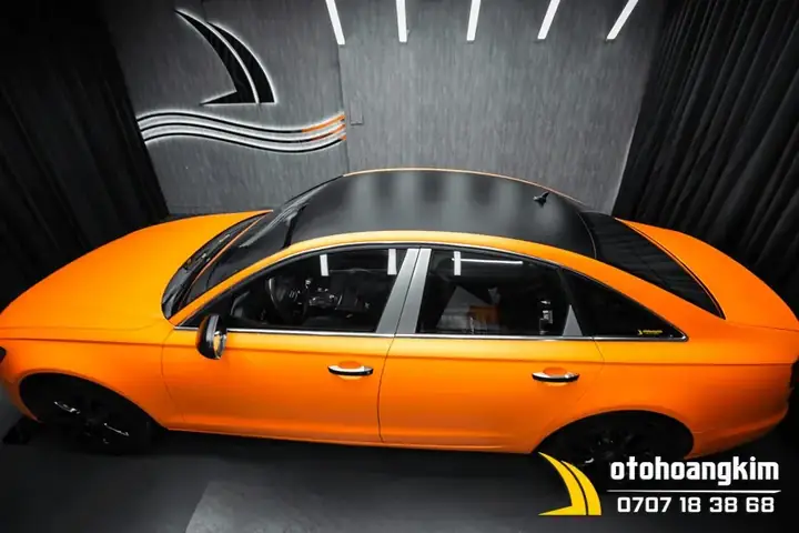 Dán Nóc Đen Ô Tô Chất Liệu Decal Mờ Hoặc Độ Bóng Thấp