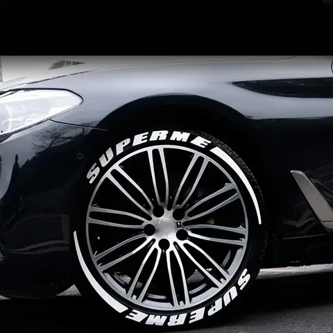 Miếng Dán Phản Quang Sửa Đổi Hình Lốp Xe Ô Tô