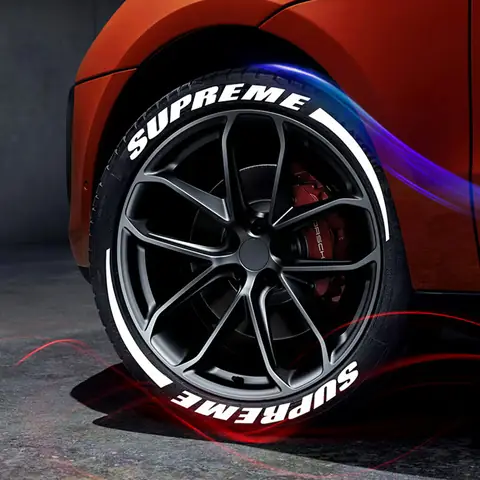 Miếng Dán Phản Quang Sửa Đổi Hình Lốp Xe Ô Tô