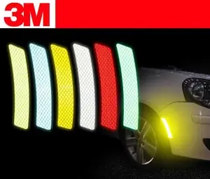 Decal Phản Quang Ô Tô 3m Dán Lông Mày Bánh Xe Ô Tô Ms-51
