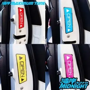 Tem Decal Phản Quang Open Dán Cảnh Báo Cánh Cửa Ô Tô Ms-255