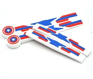 Miếng Dán Chống Va Đập Cánh Cửa Ô Tô Đội Trưởng Mỹ Captain American (mẫu 23) Ms-324