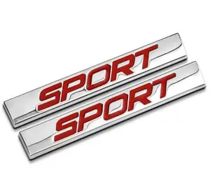 Tem Logo 3d Chữ Sport Dán Ô Tô (mẫu 11) Ms-92