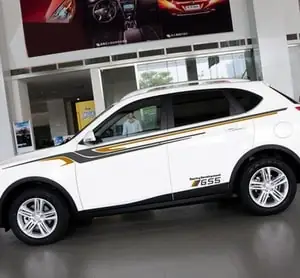 Bộ Tem Dán Trang Trí Sườn Xe Ô Tô Suv Ms-223