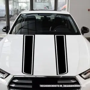 Dải Tem Dán Trang Trí Nắp Capo Tô Tô ( Mẫu 3) Ms-222