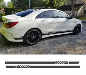 Dải Decal Dán Trang Trí Đáy Sườn Xe Ô Tô ( Mẫu 3 ) Ms-131