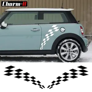 Decal Ô Cơ Dán Trang Trí 2 Bên Sườn Ô Tô Ms-332