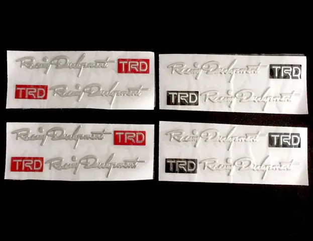 Decal Tem 3d Racing Development Trd, Racing Development Wrc Ms-264